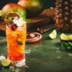 Exotischer Biercocktail mit Jamaica-Rum