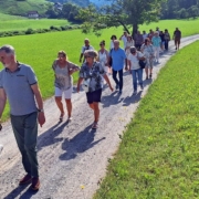 Wanderung durch das grüne Poljanska-Tal