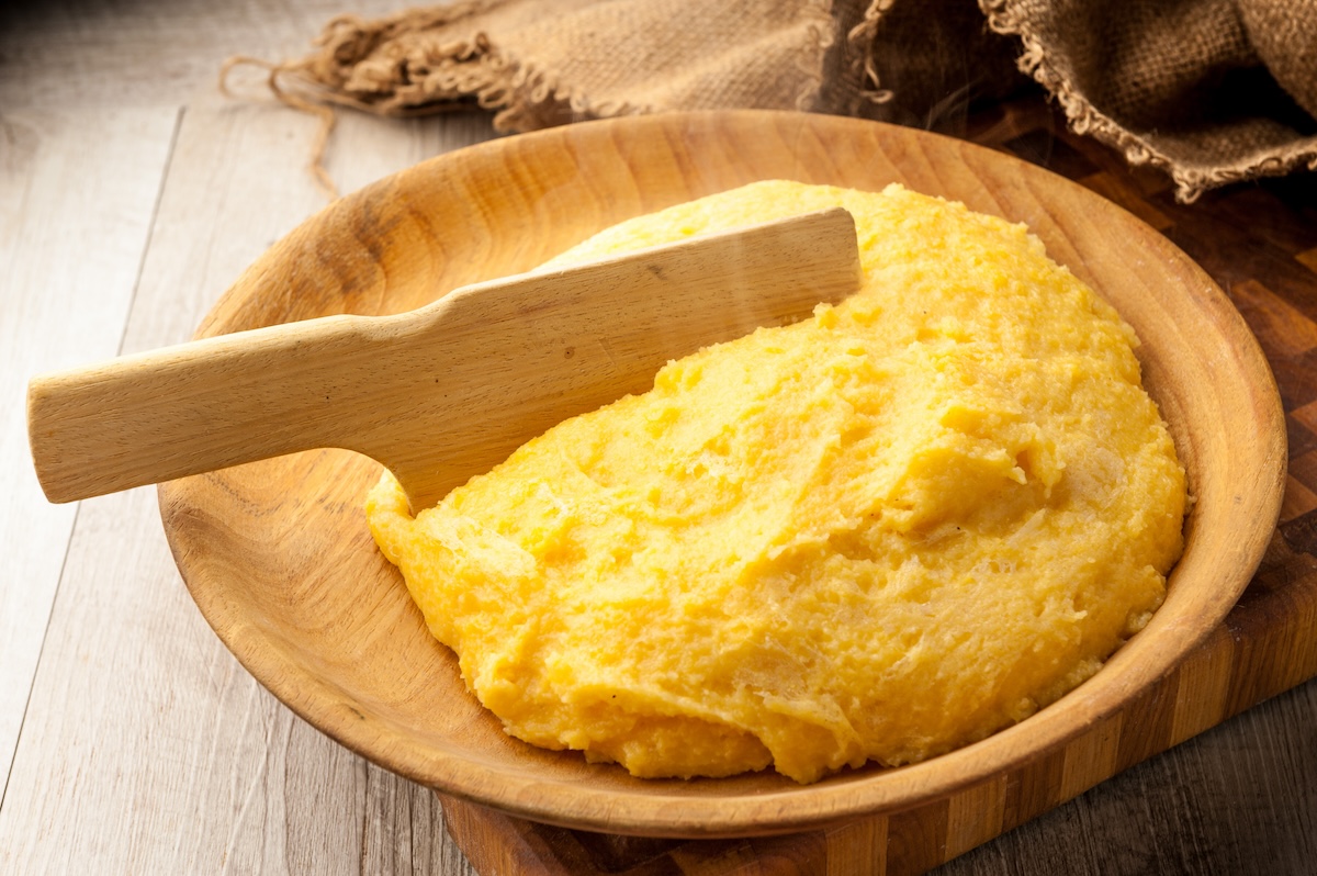 Cremige Polenta