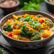 Veganes Kürbis-Curry