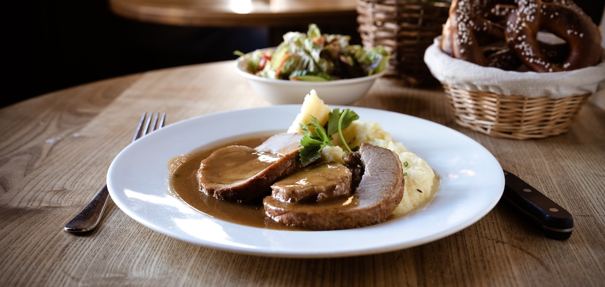 Perfekt für jede Familienfeier: Kalbsbraten mit Kärntnermilch