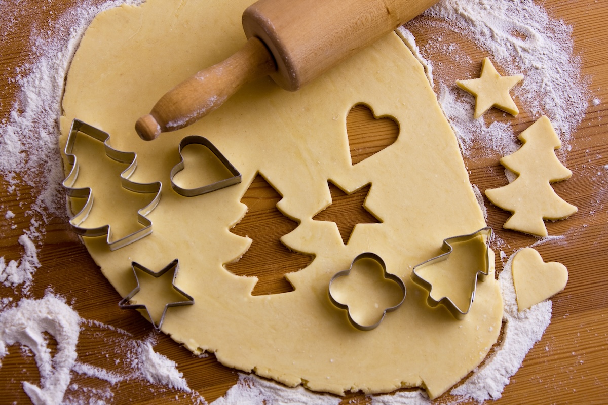 Für Weihnachten werden u.a. schmackhafte Kekse gebacken.