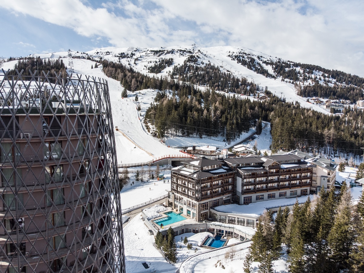 Direkter Pistenzugang im Falkensteiner Hotel Cristallo