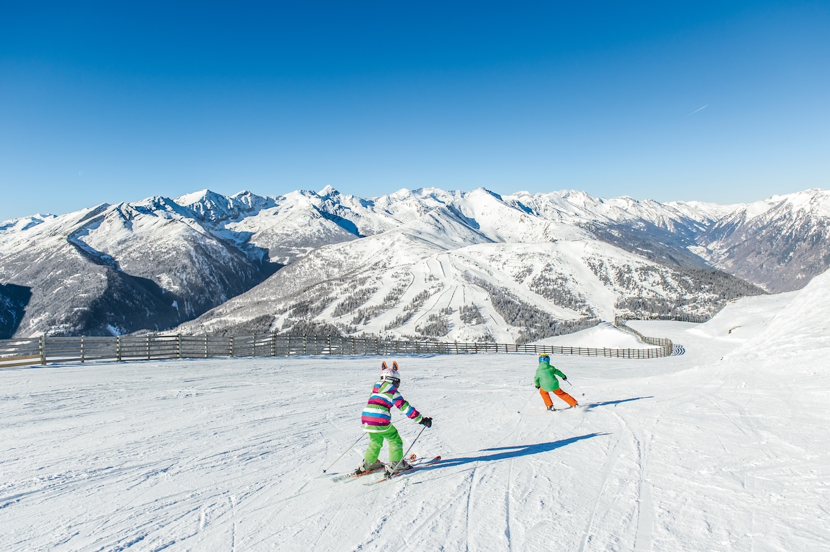 Lange top präparierte Pisten am Katschberg garantieren Skispaß für Klein und Groß.