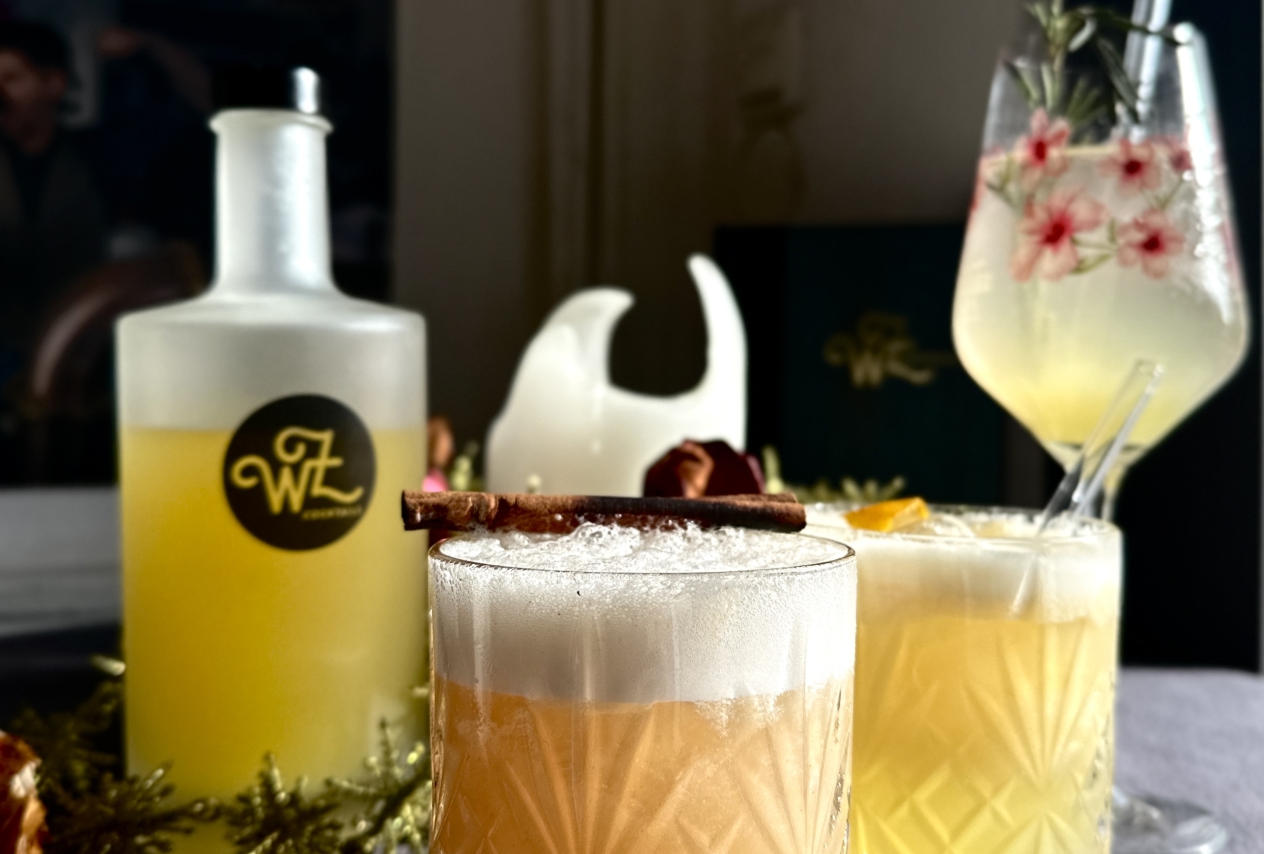 Edles Aussehen kombiniert mit festlichen Geschmack – diese Cocktails sind der perfekte Genuss für das Weihnachtsfest.