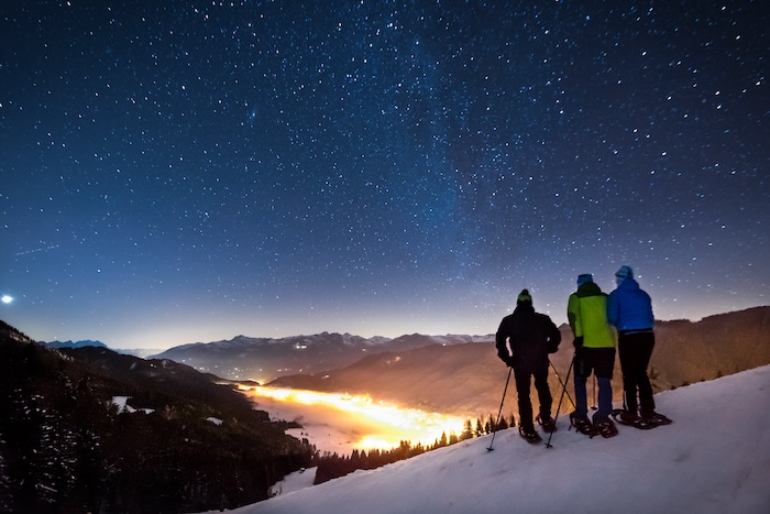 Erleben Sie magische Momente beim Sternlan schaun am Weissensee