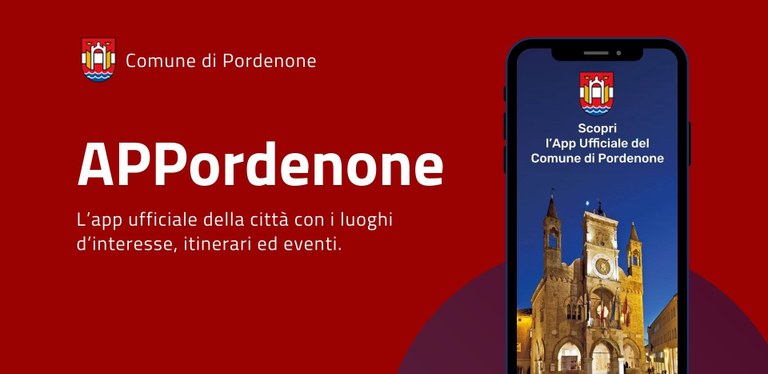 Mit der kostenlosen APPordenone ist man immer gut informiert.